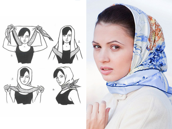 Правила платков. Головной платок. Платок шарф на голову. Способы завязывания шарфов на голове зимой. Техника завязывания платков на голове зимой.