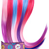 Цветные пряди на заколках «Пурпурная магия» Набор 6 шт. + косметичка