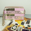 Косметичка &amp;quot;Beauty Secret&amp;quot;, эко-кожа. 18 см × 8 см × 11 см. Светло-розовая.